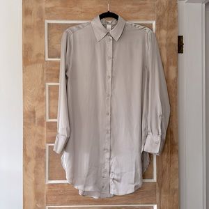 H&M Satin Button Down